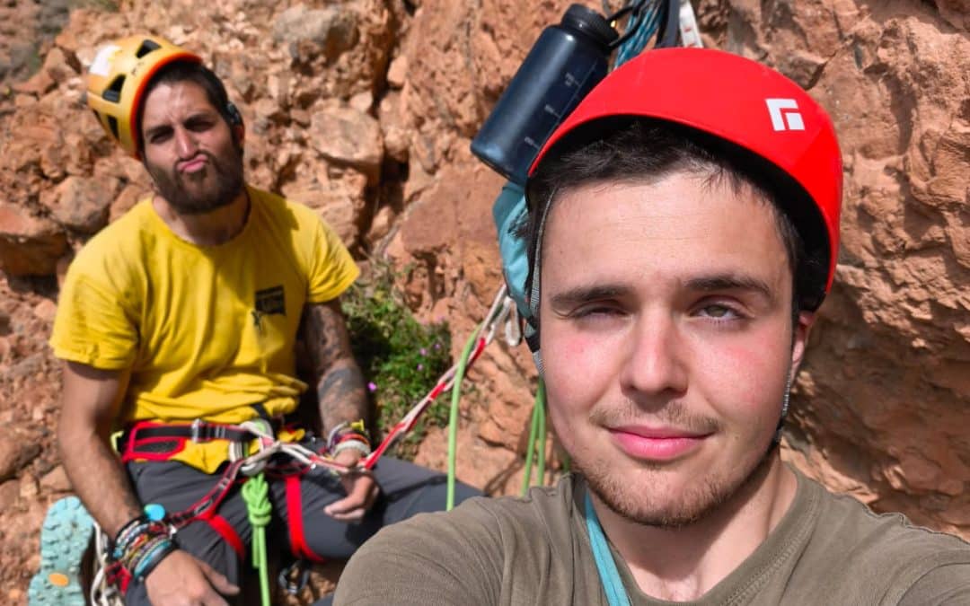 RIGLOS: esmochaniversario en la vía Mosquitos (6b pulido)