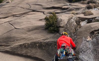 PARED DE BONÉS: “Monsanto la Muerte/Ravier, 6b” Y “Con Coco y Alicates, 6b+”