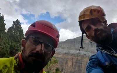 ORDESA: VÍA ANGLADA CERDÁ (6a+ aprox) A LA PARED DEL LIBRO ABIERTO